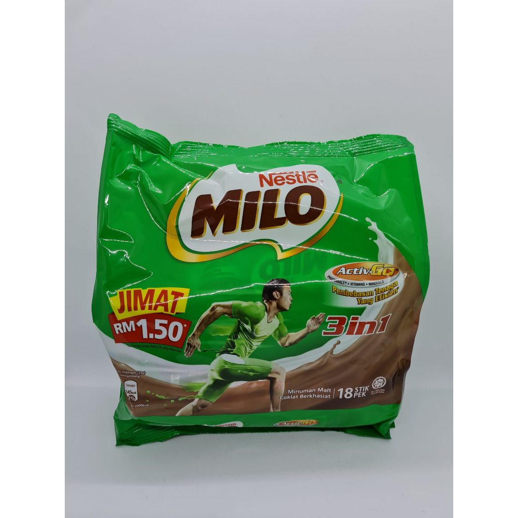 Milo Minuman Choco 3 in 1 Original (Exp31012025) | Shopee Malaysia