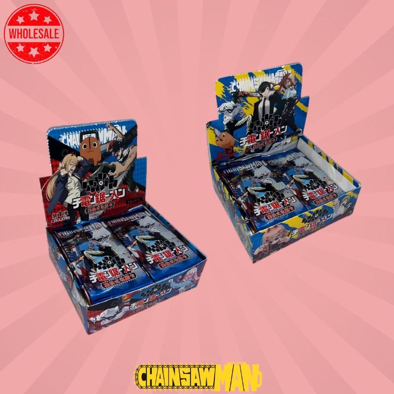 Chainsaw Man Card Packs Anime Collection Card | Shopee Malaysia