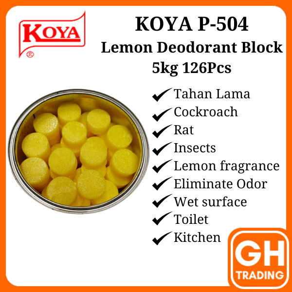 Perfume Toilet Deodorant Block 5KG 126Pcs Air Freshener Para Block Ubat ...