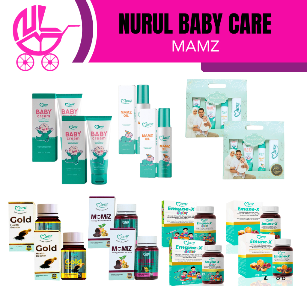 MAMZ Original Hq (BABY CREAM | BABY OIL | MAMY HEALTH BOOSTER) | Shopee ...