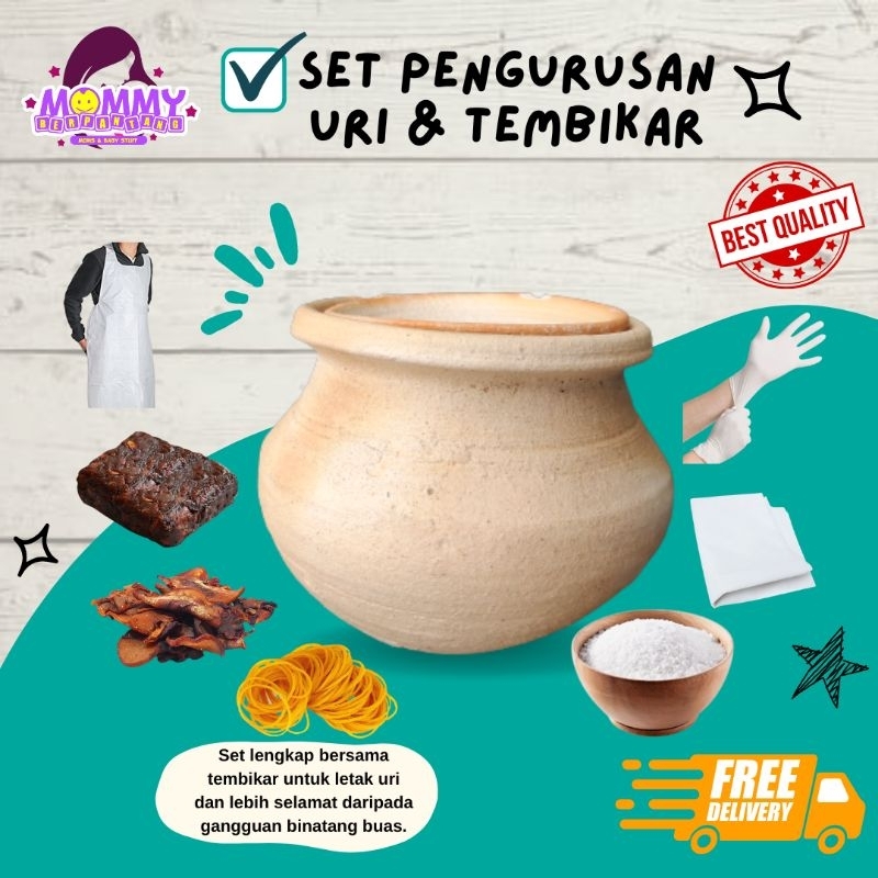 Set Pengurusan Uri dan Tembikar Tungbayee | Set Tanam Uri | Shopee Malaysia