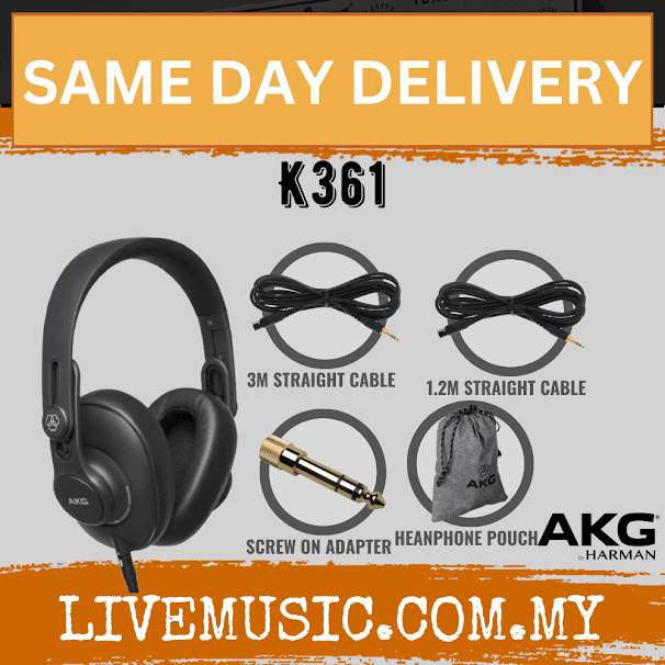 AKG K361 First Class Closed Back Headphones K 361 K 361 Shopee Malaysia