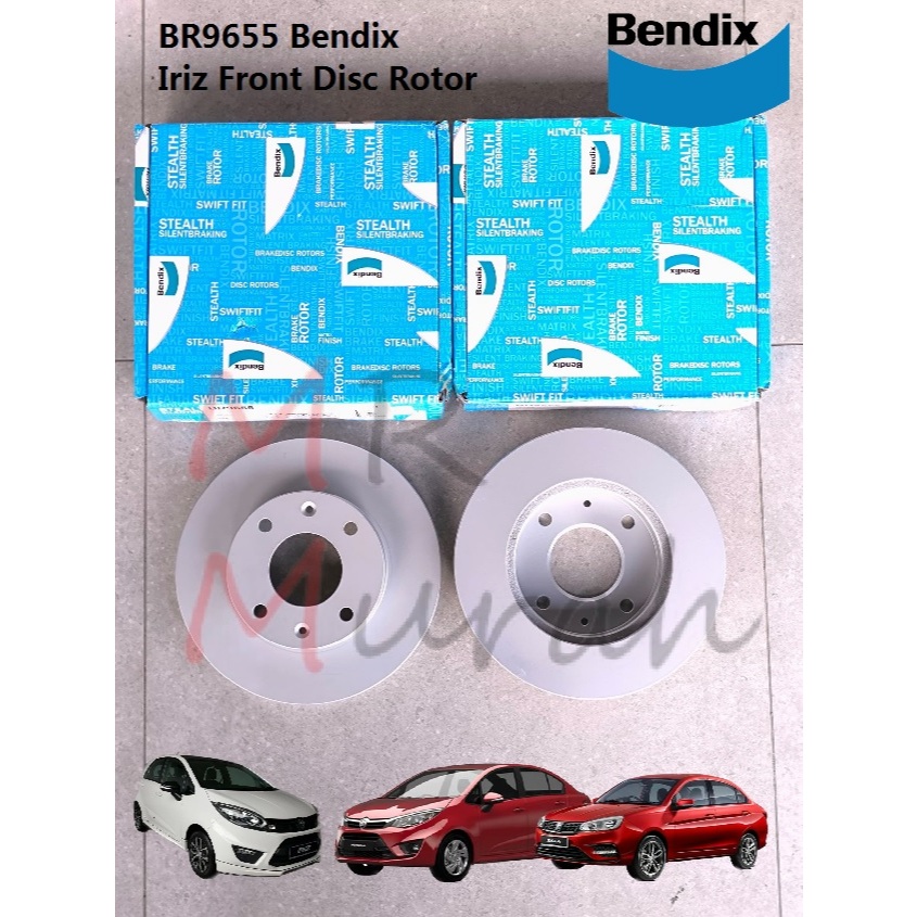 Original Bendix BR9655 Iriz New Persona 2016, New saga 2019 vvt Front ...