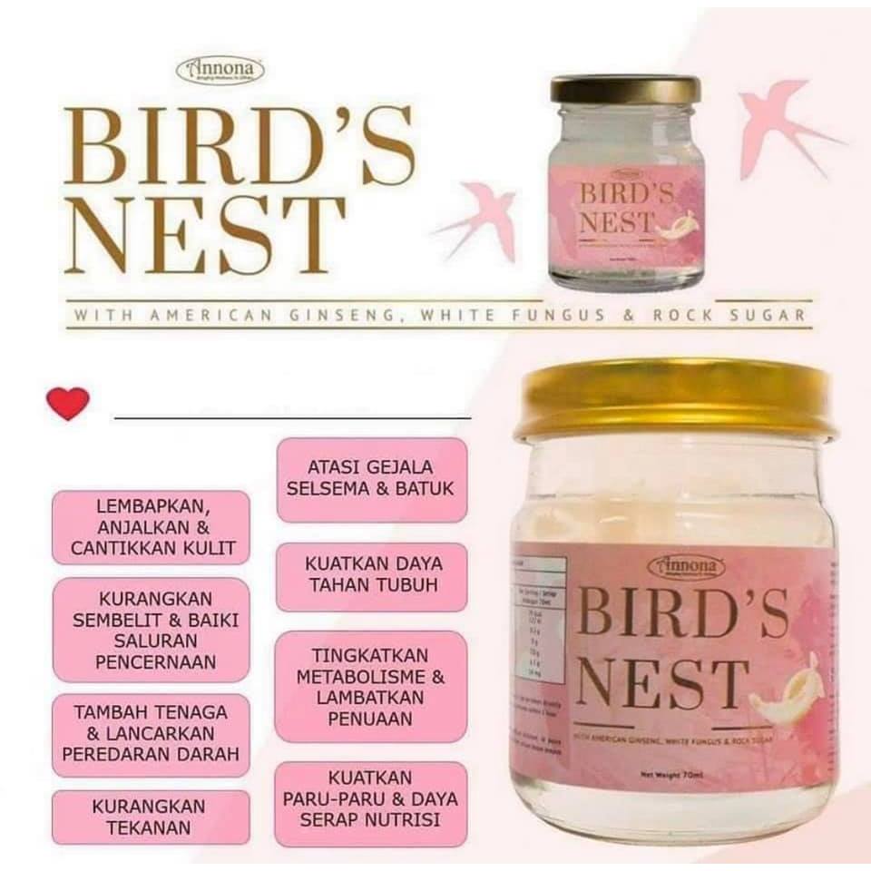 🍀HOT SELLING!!!!LOVLIN BIRD NEST & ANNONA BIRD'S NEST 3Btl X 70ml
