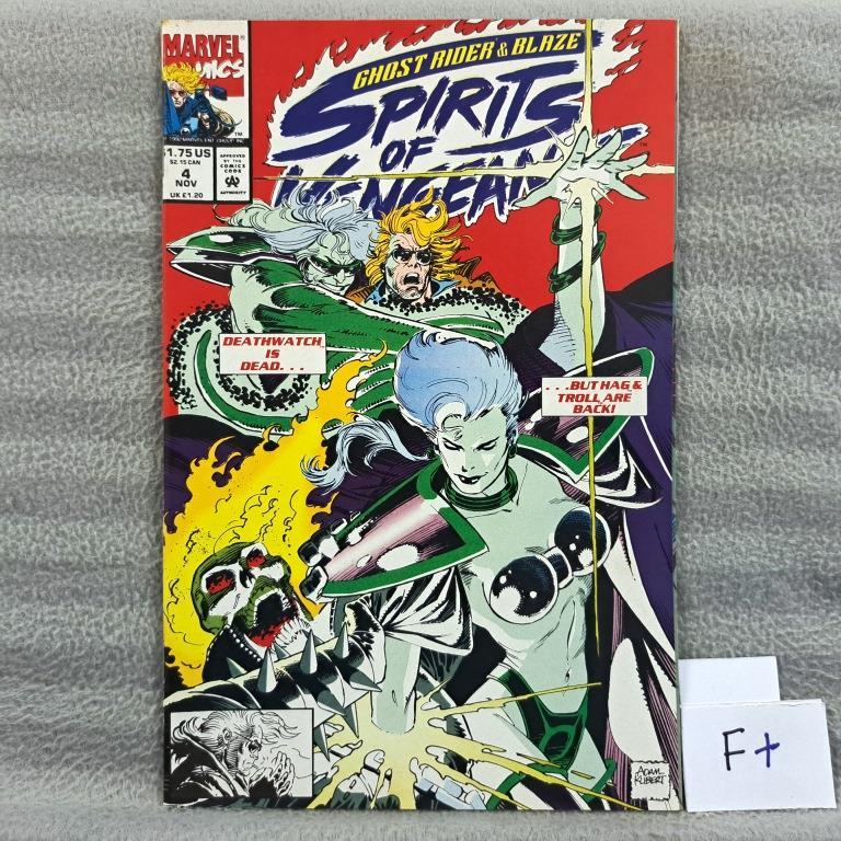 Ghost Rider/Blaze: Spirits of Vengeance #4 (Marvel Comics) Howard ...