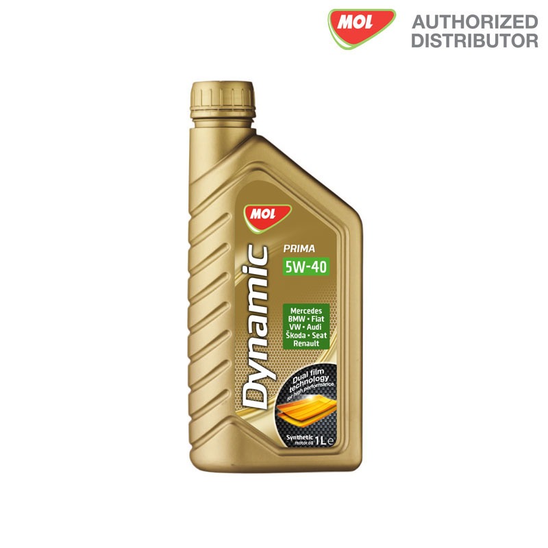 MOL Dynamic Prima 5W40 Fully Synthetic Engine Oil (1L) | Shopee Malaysia