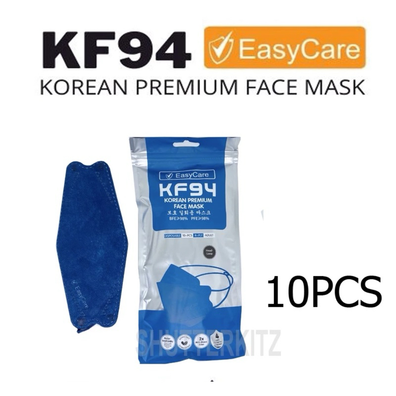EASYCARE KF94 HEADLOOP MASK KF94 Hijab Mask Korea Adult Mask Head Loop ...