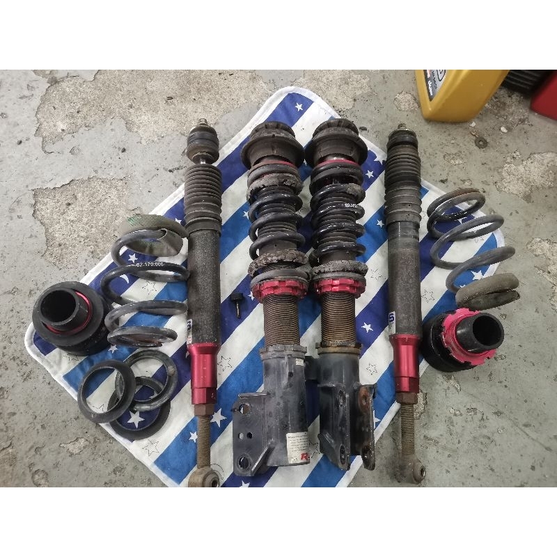 HONDA JAZZ FIT GD1 GD3 ADJUSTABLE ABSORBER R_LOGIC SPEC S SUSPENSION