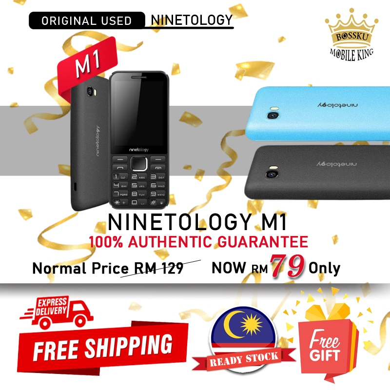 [🔥MURAH🔥] NINETOLOGY M1 KEYPAD FON | 2.8 INCH DISPLAY | ORI WITH ...