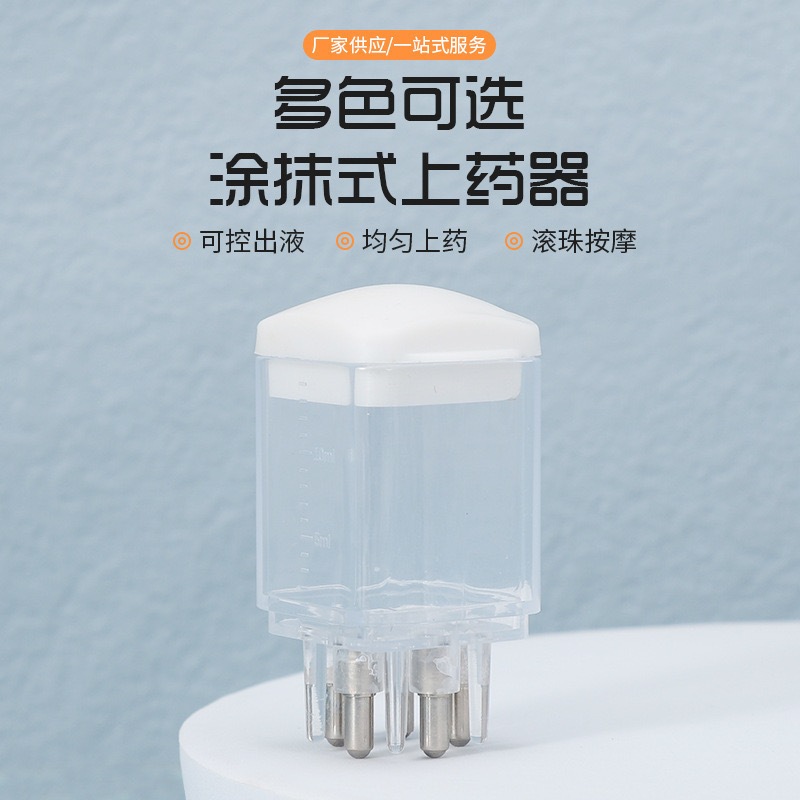 10ml 5 Head Stainless Steel Reusable Scalp Applicator Comb Liquid Guide ...