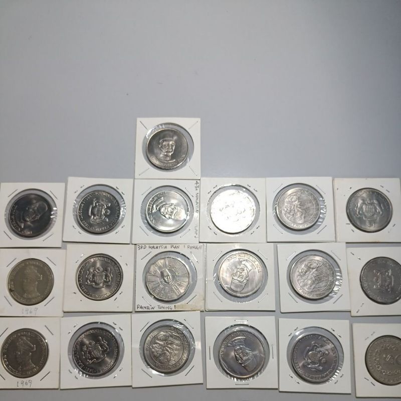 Malaysia Commemorative 1 Ringgit coins various variety UNC random ...