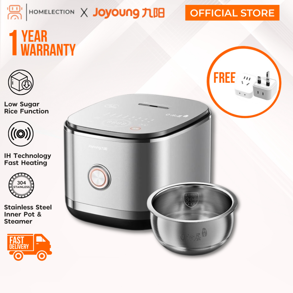 Joyoung 4L Smart Induction Heating IH Low Sugar Rice Cooker With