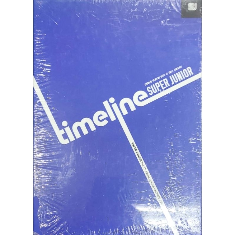 Super Junior - 9th Album Special Ver. : Timeline (CD) | Shopee Malaysia