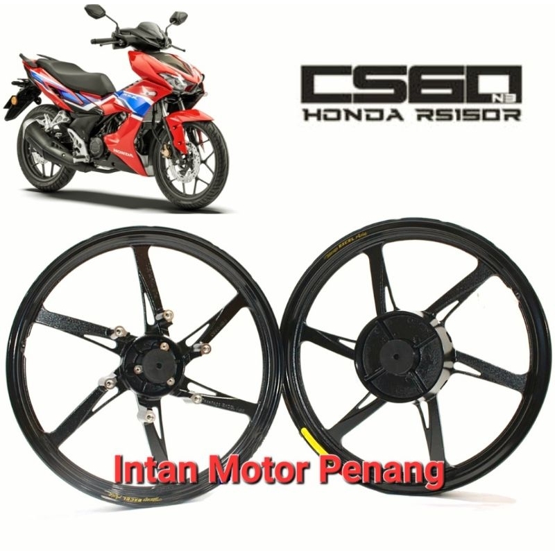 HONDA RS RS150 RSX RSX150 SPORT RIM TAKASAGO EXCEL ASIA FRONT 1.60x17 ...