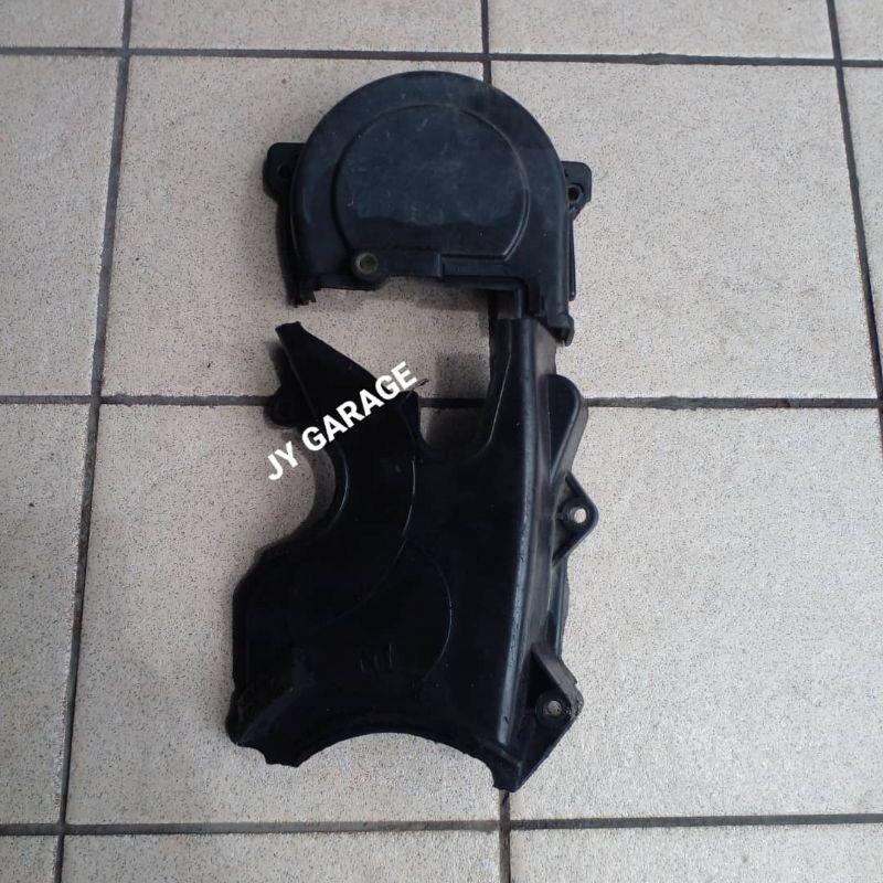 ORIGINAL ENGINE TIMING BELT COVER ATAS/BAWAH PROTON WIRA 4G13/4G15