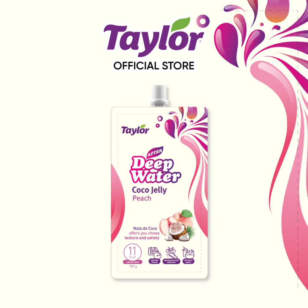 TAYLOR After Deep Water Coco Jelly Peach 150g [EXP:2025.09.20] | Shopee ...