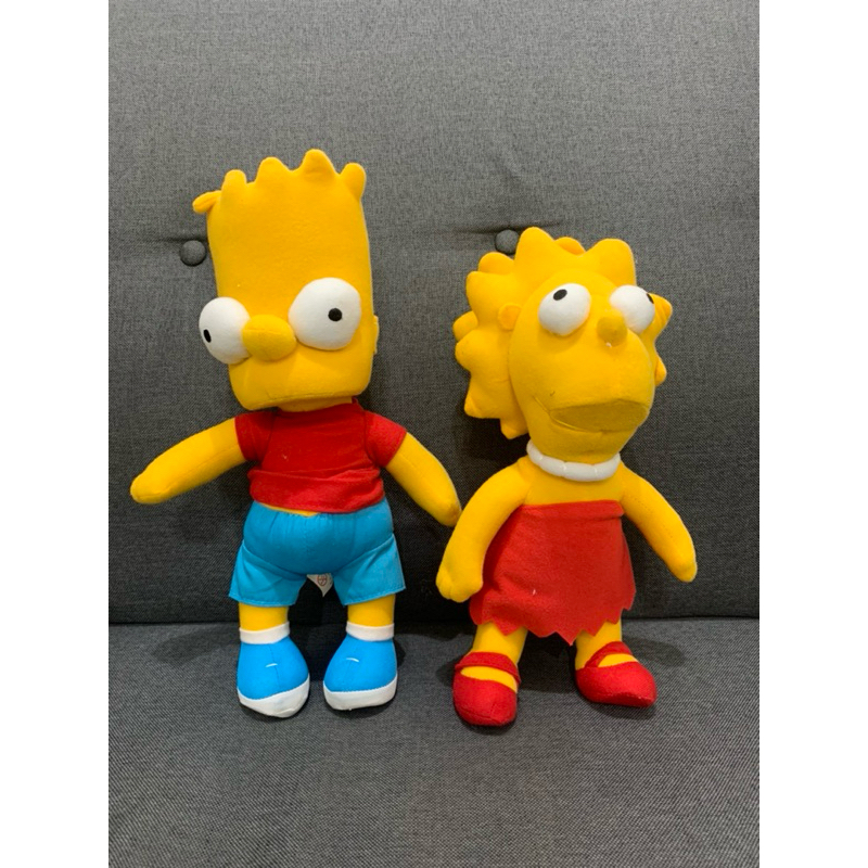 Original The Simpsons Soft Toys Figure Patung Shopee Malaysia