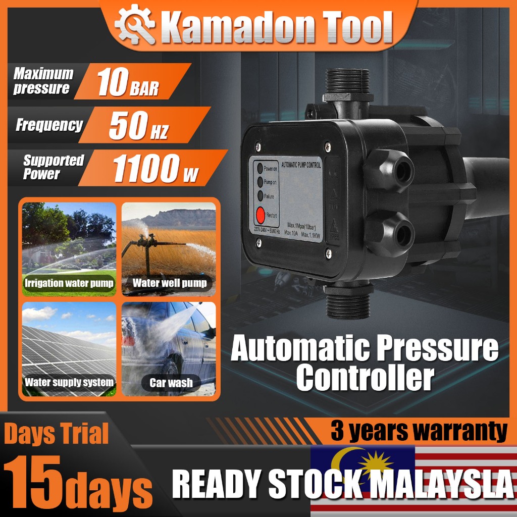 3 Years Warranty Automatic Water Pump Pressure Controller Switch ...