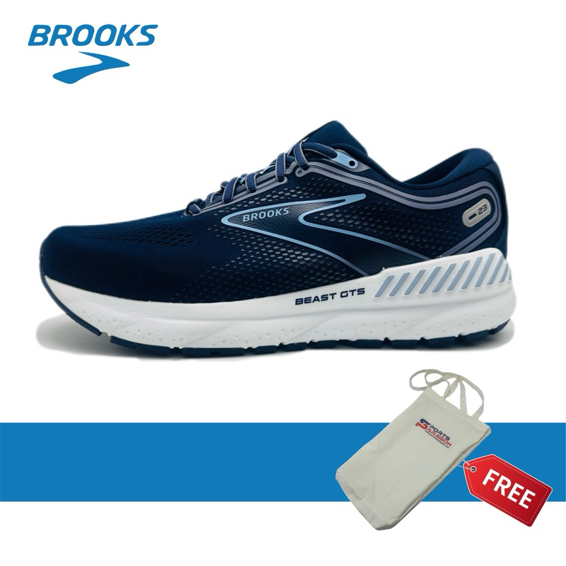 Brooks BEAST GTS 23 men running walking shoe 110401 4E Shopee Malaysia