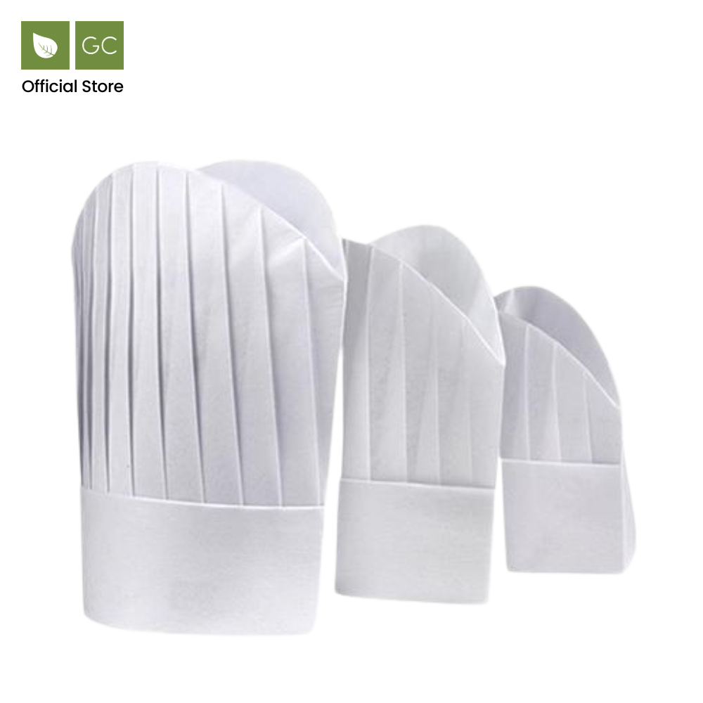 Disposable Chef Toque, 29cm — Chef Hat, Ventilated, For Restaurants ...