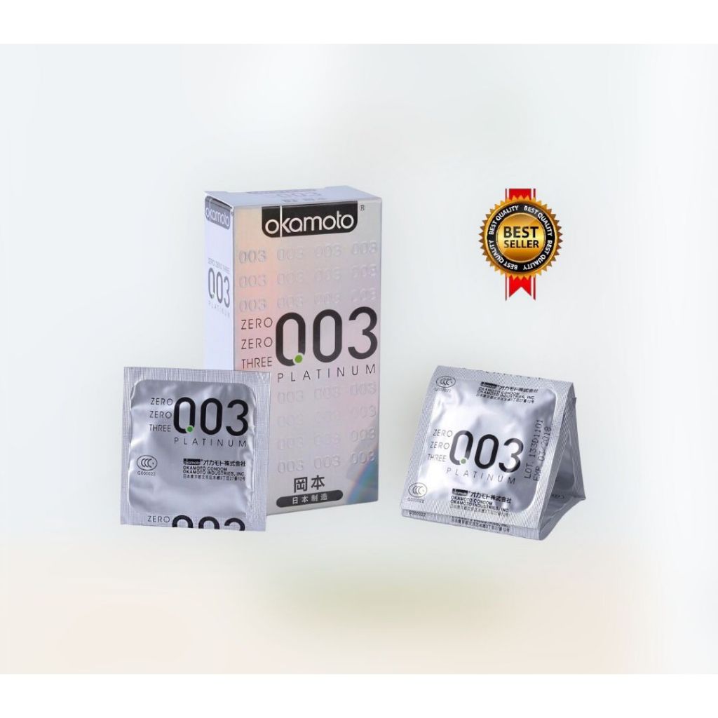 OKAMOTO 003 PLATINUM CONDOM | Shopee Malaysia