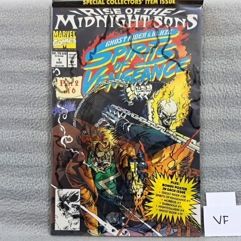 Ghost Rider/Blaze: Spirits of Vengeance #1 Polybagged (Marvel Comics ...