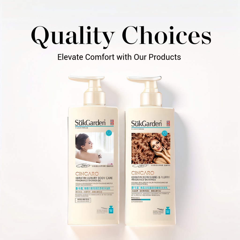 SukGarden Shower Gel & Shampoo Set , Oil Control and Moisturizing for