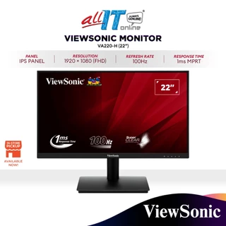 ViewSonic VA220-H 22" FHD VA Office Monitor | 100Hz | Variable Refresh Rate | 1ms | 1080p