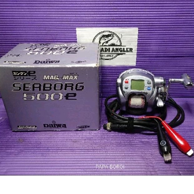 DAIWA SEABORG 500e MAG MAX . Electric reel, mesin bangla | Shopee
