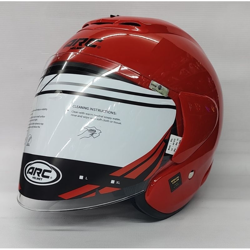 ORIGINAL ARC RITZ MODERN RED/DUCATI RED NEW COLOUR | Shopee Malaysia