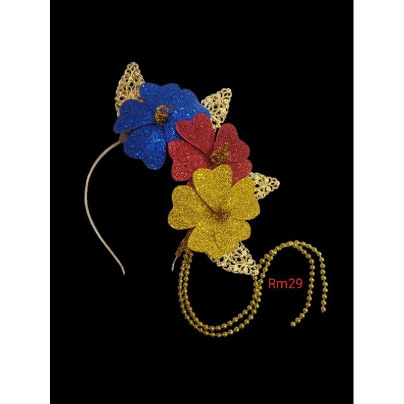 Cekak sanggul bunga raya merdeka | Shopee Malaysia