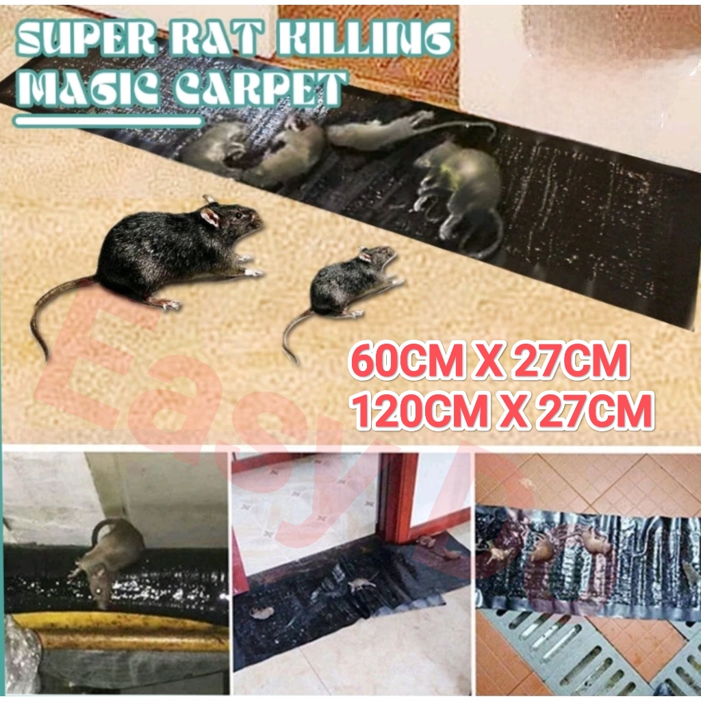 60CM/120CM Perangkap Tikus Mouse Trap Sticky Rat Glue Trap Strong Mouse ...