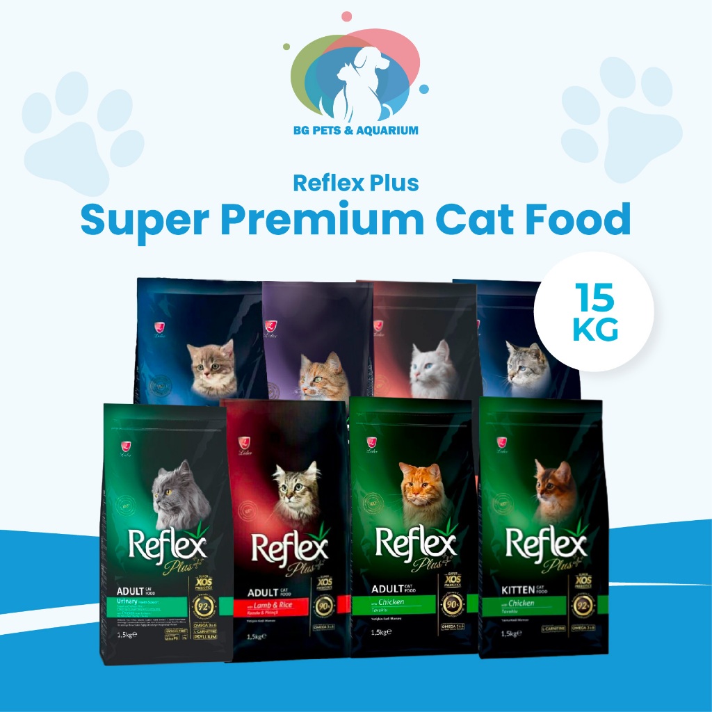 Reflex Plus Super Premium Cat Food 15KG | Shopee Malaysia
