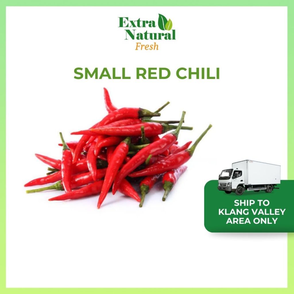 Fresh Small Red Chili 1pkt (+/-150g) (Cili Padi) |Fresh Vegetable ...