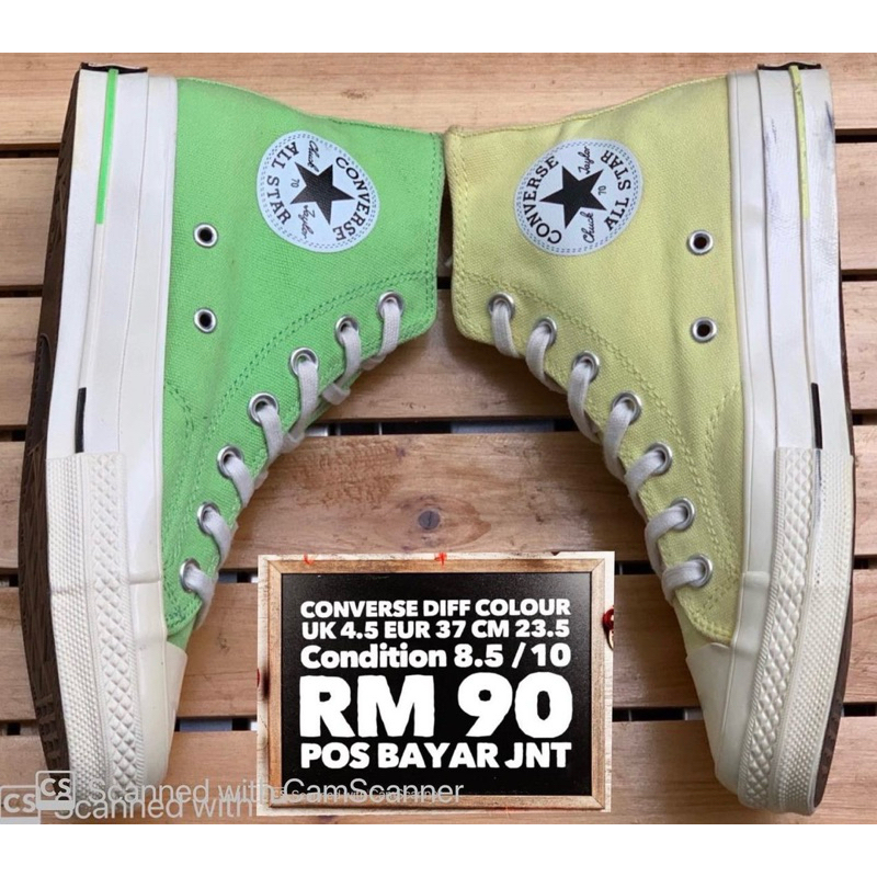 CONVERSE DIFF COLOUR | Shopee Malaysia