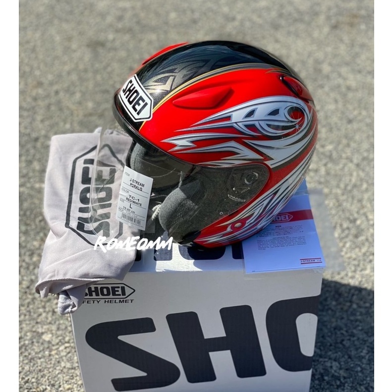 SHOEI J-STREAM POLARIS AMO SALIA FLEST HELMET 1TO1 PREMIUM | Shopee Malaysia