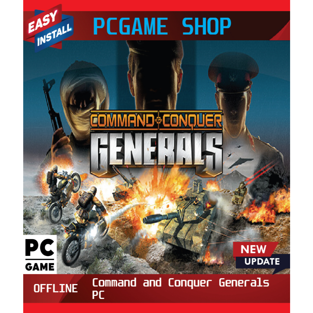 【Update 2024】Command and Conquer Generals PC | PC Game | Full Game | PC ...