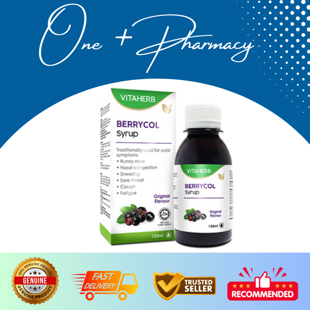 VITAHERB BERRYCOL SYRUP 120ML | Shopee Malaysia