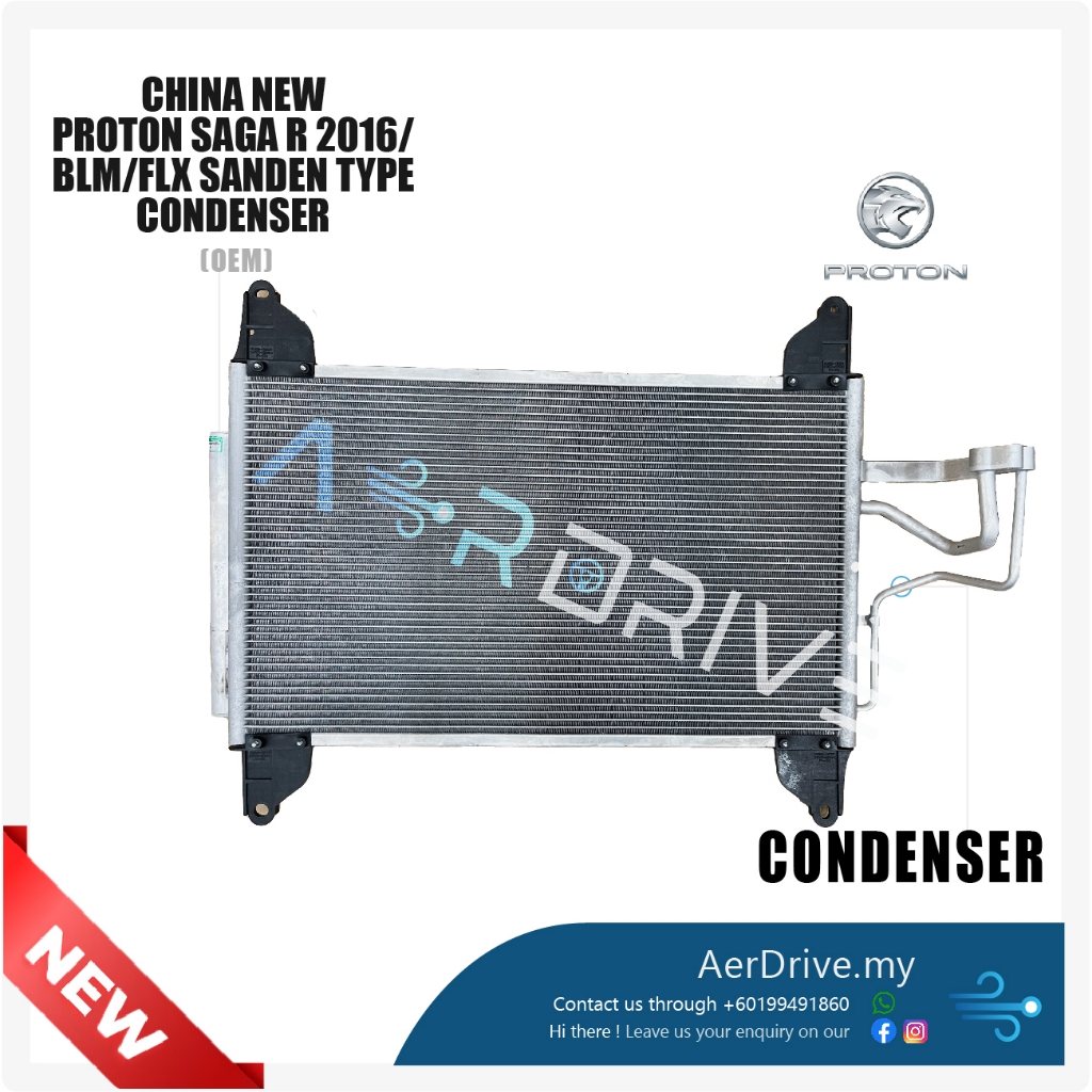 CHINA NEW PROTON SAGA BLM / FLX SANDEN TYPE CONDENSER Shopee Malaysia