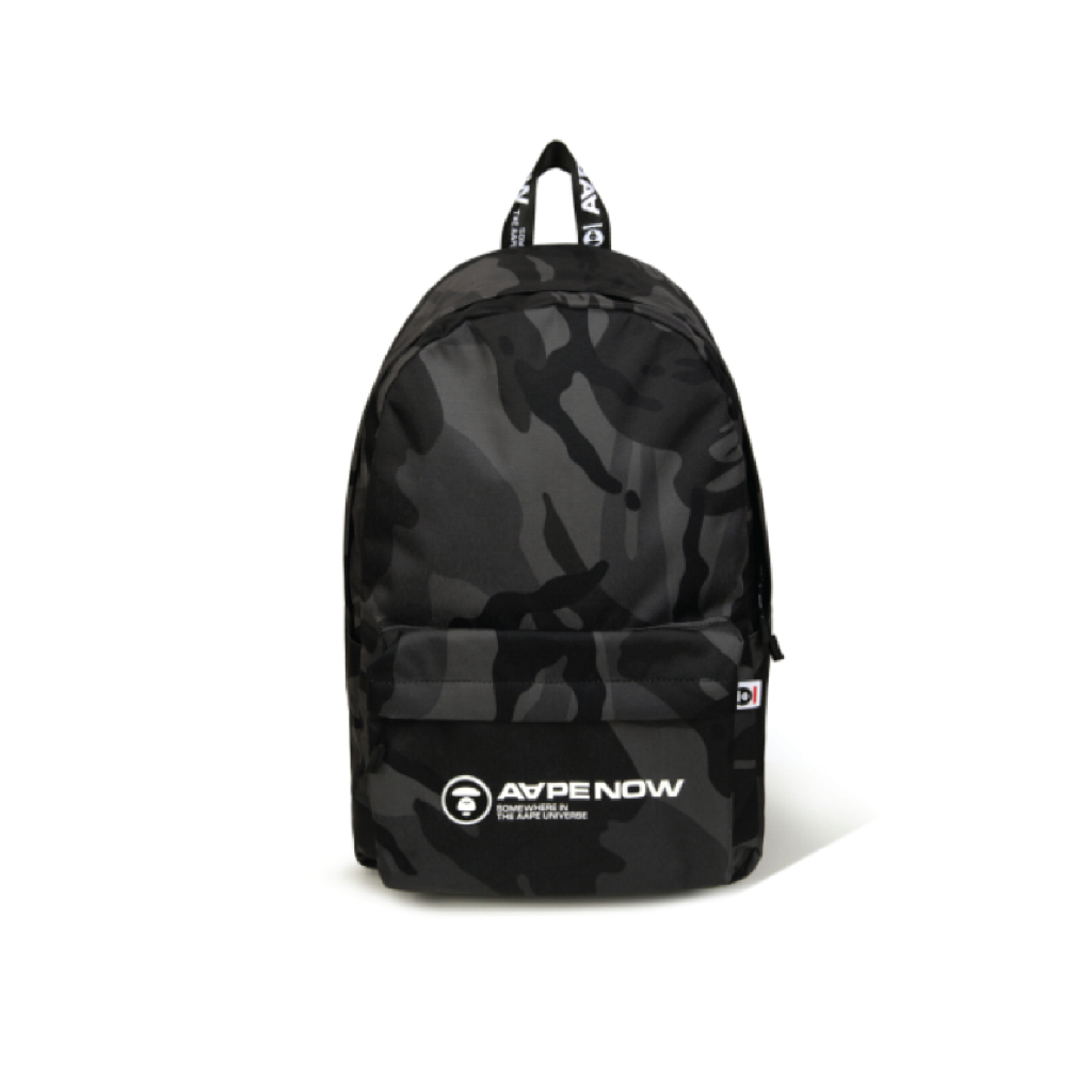 AAPE MOONFACE PATCH CAMO BACKPACK Shopee Malaysia