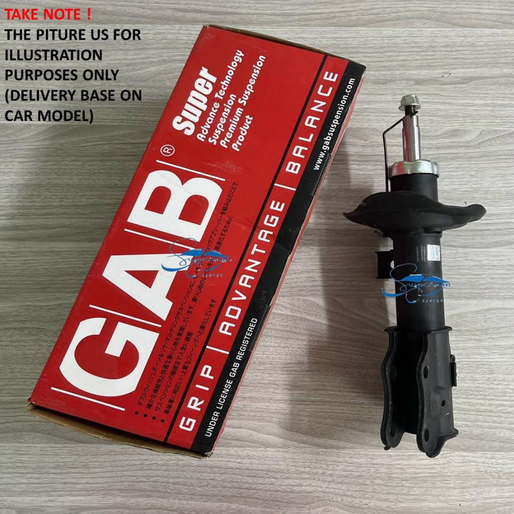 100% SET GAB SUPER FRONT ABSORBER/REAR ABSORBER - TOYOTA MARK-X 2.5 ...