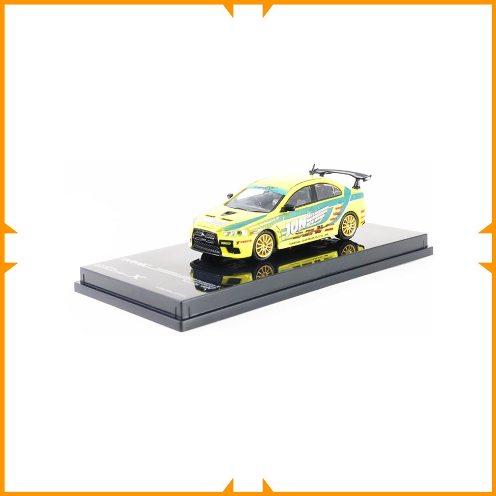 Hot Wheels | Tarmac Works Mitsubishi Lancer Evo X #4 ADVAN JRC Tour de Kyusyu 2008 in Karatsu T64-004-ADV, Hobbies & Toys, Toys & Games on
