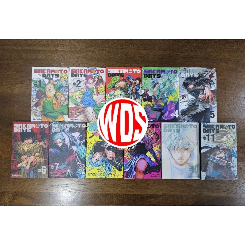 Manga : Sakamoto Days volume 1-11 (Fullset)(English Version) | Shopee ...