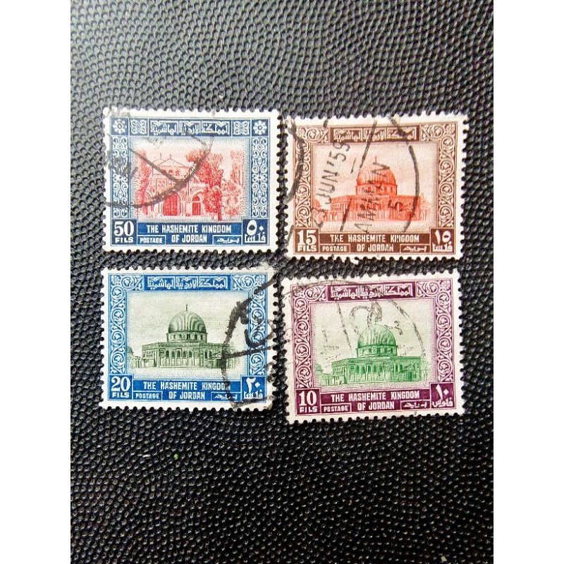 ME12 old and rare Jordan 1955 definitive stamps 5v used | Shopee Malaysia