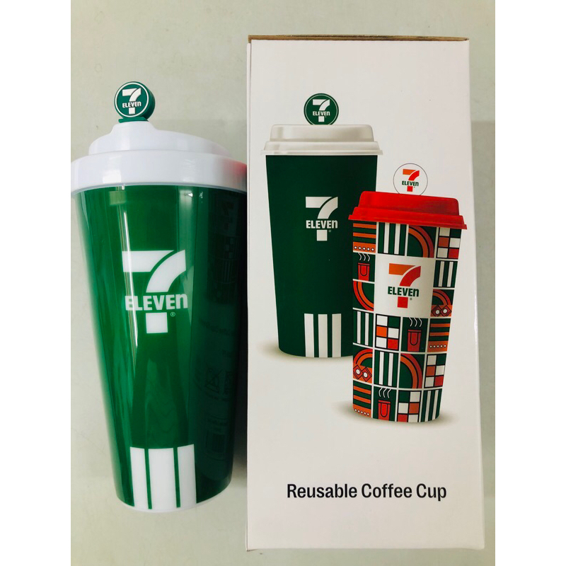 7ELEVEN REUSABLE COFFEE CUP LIMITED EDITION 7CAFE REUSABLE COFFEE CUP  7ELEVEN 40 TAHUN DI MALAYSIA CUP | Shopee Malaysia