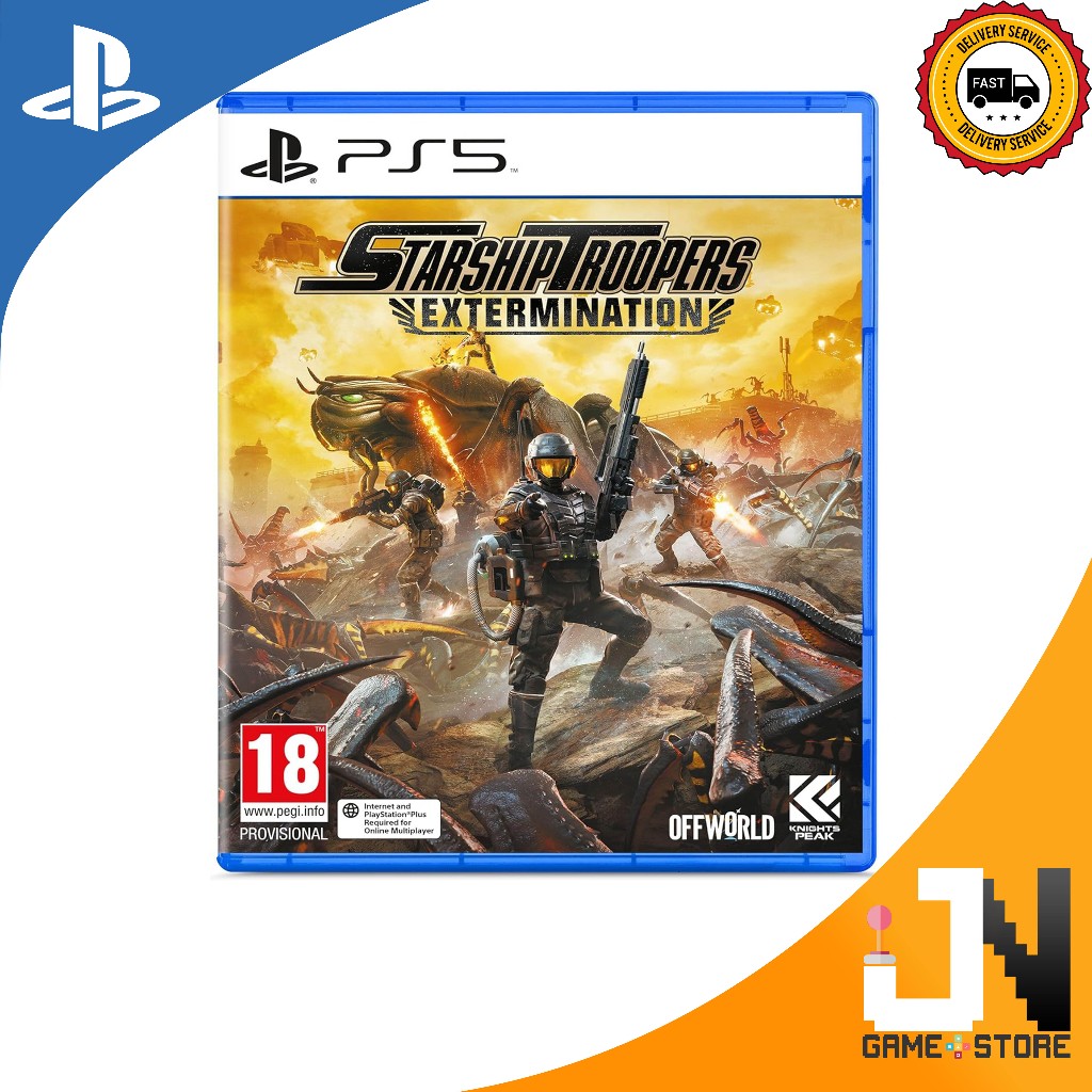 Jeu PS5 Starship Troopers: Extermination - Édition Japon Multilingue Neuve