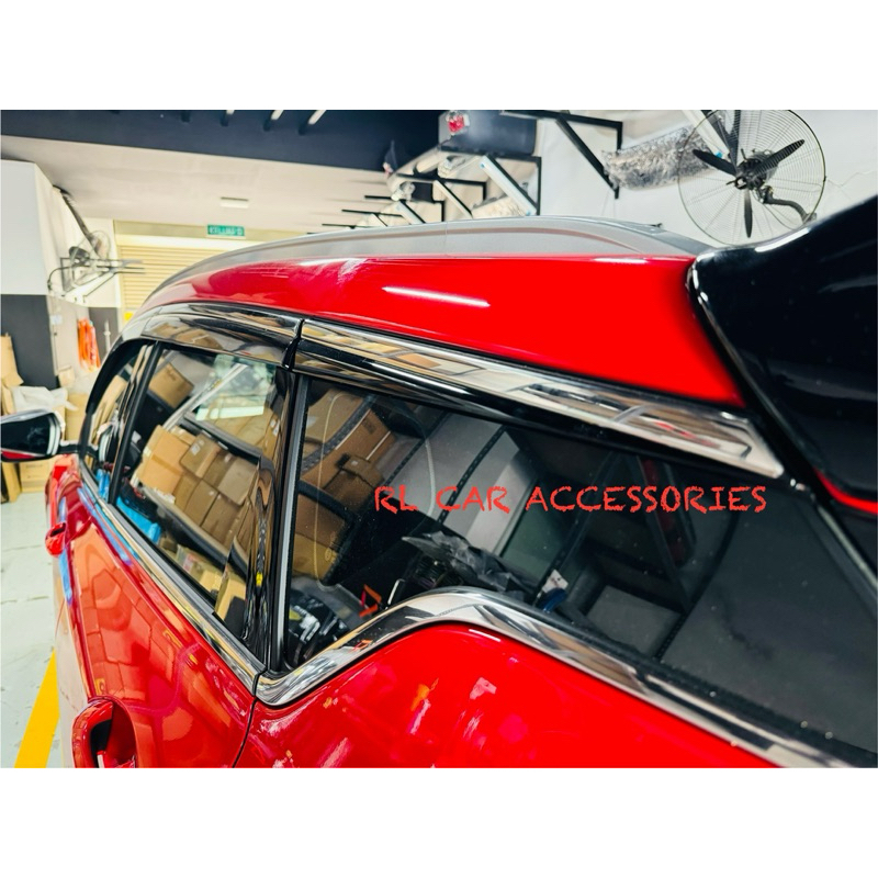 Proton X50 injection side window door sun visor stainless steel garnish ...