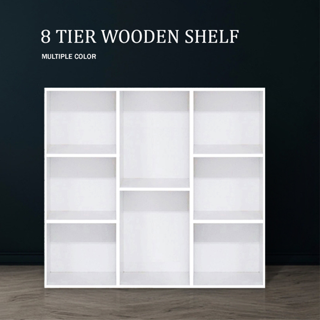 [Ready Stock] HK 8 Tier High Quality Multipurpose Colorful Rack Book ...
