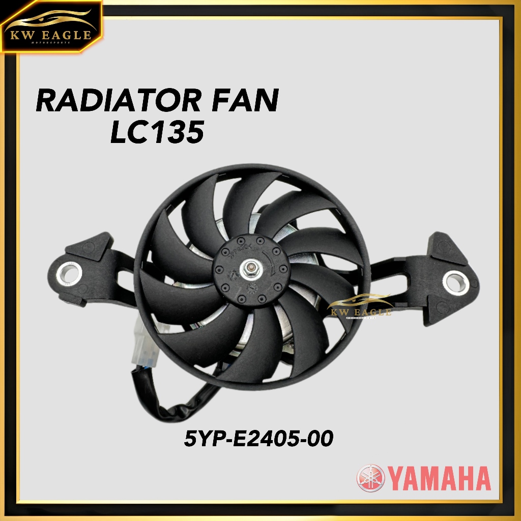 YAMAHA LC135 RADIATOR FAN COOLING FAN RADIATOR BLOWER ASSY KIPAS MOTOR ...