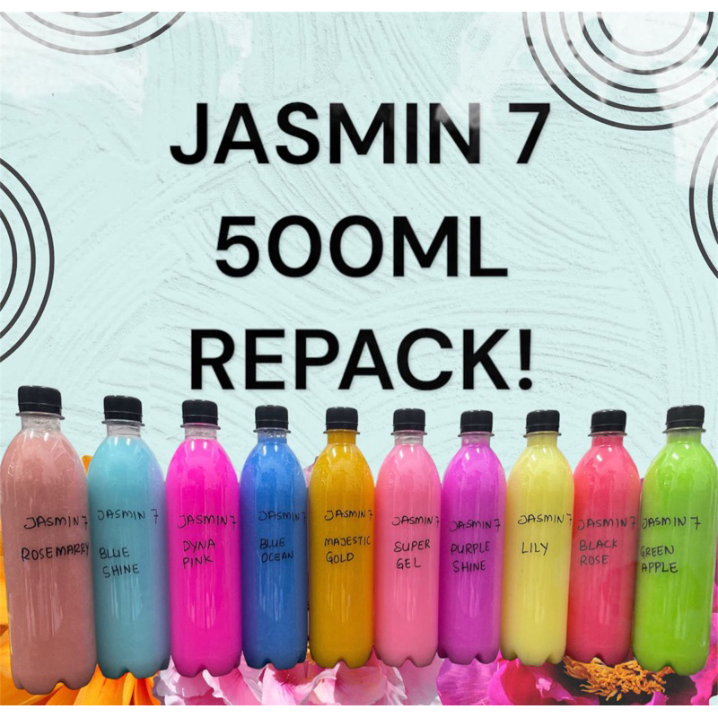 Sabun Jasmin7 500ml Repack|Sabun basuh botol kecil(SAMPLE) | Shopee ...